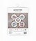 Counted Cross Stitch Kit Christmas Retro Cars / Kit of 5 Leti965